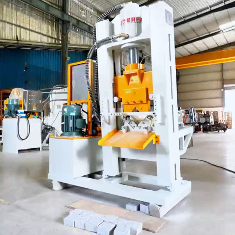 Hydraulic Natural Stone Splitting Machine For Cubic Paving Stone