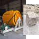 Rotary Tumbling Natural Rock Surface Polisher Vibratory Cubic Stone Finishing Machine