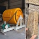 Rotary Tumbling Natural Rock Surface Polisher Vibratory Cubic Stone Finishing Machine