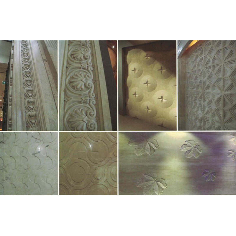 Stone Crafts Marble Mosaic CNC 5 Axis Water Jet Cutting Machine