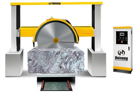 Mesin Gergaji Blok Batu Marmar Granit Besar Semulajadi