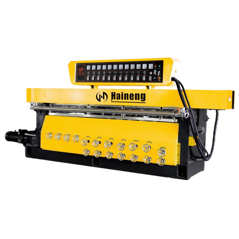 Vertical Type Bevel and Straight Side Stone Polishing Machine For Irregular Shaped Edge