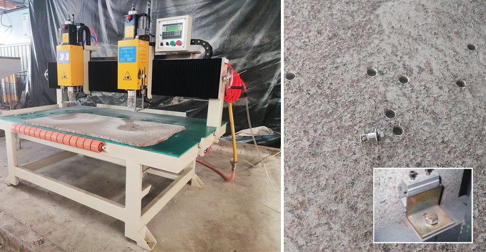 Stone Drilling Machine