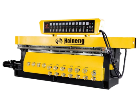 Serong Jenis Menegak dan Mesin Penggilap Batu Sisi Lurus Untuk Tepi Berbentuk Tidak Sekata