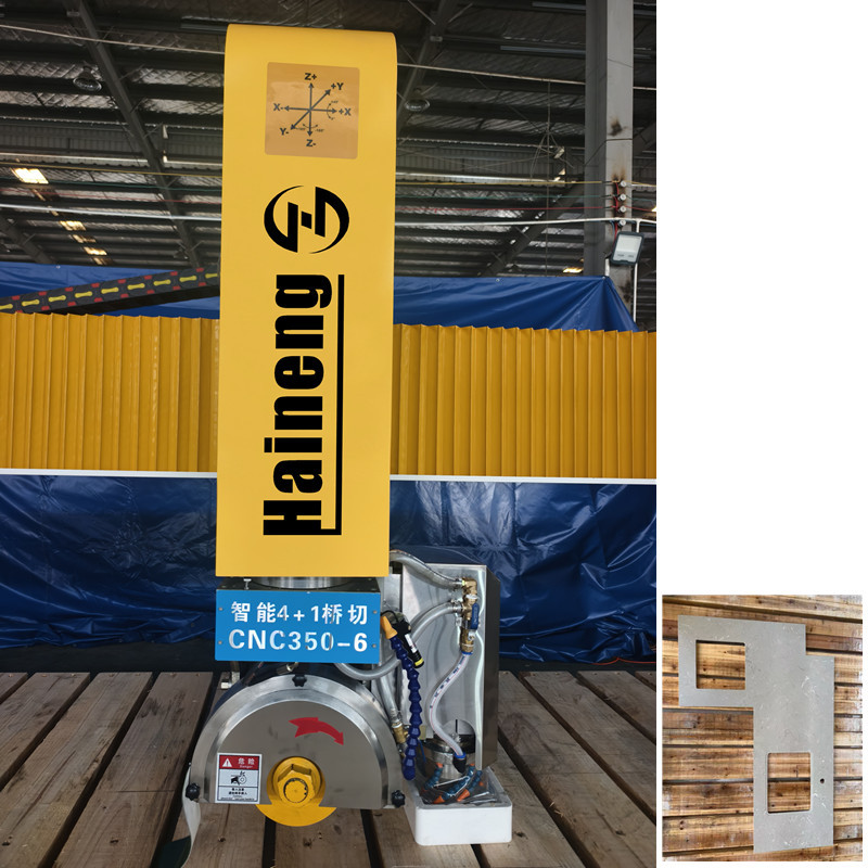 4 Axis Infrared Bridge Stone Cutting Machine