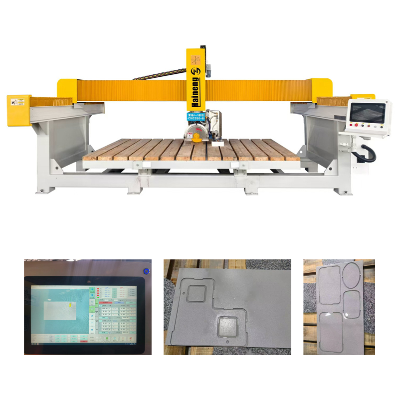 4 Axis Infrared Bridge Stone Cutting Machine