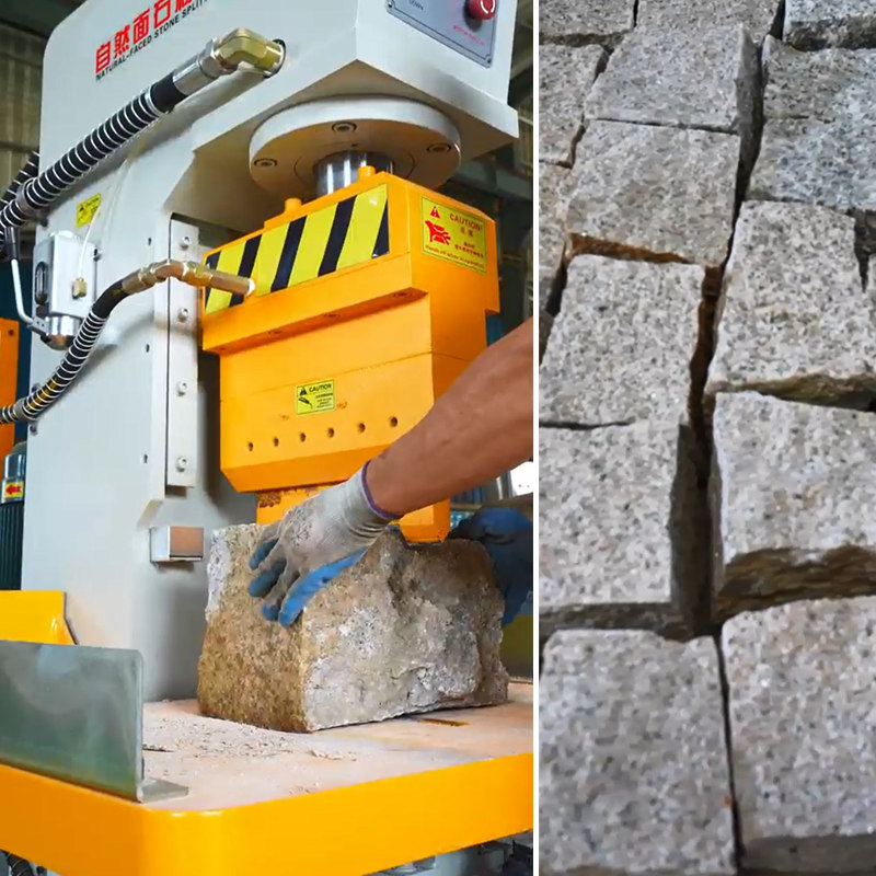 Hydraulic Natural Rock Stone Splitting Machine