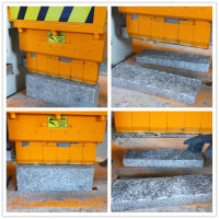 Movable Blade Natural Rock Stone Splitter Machine