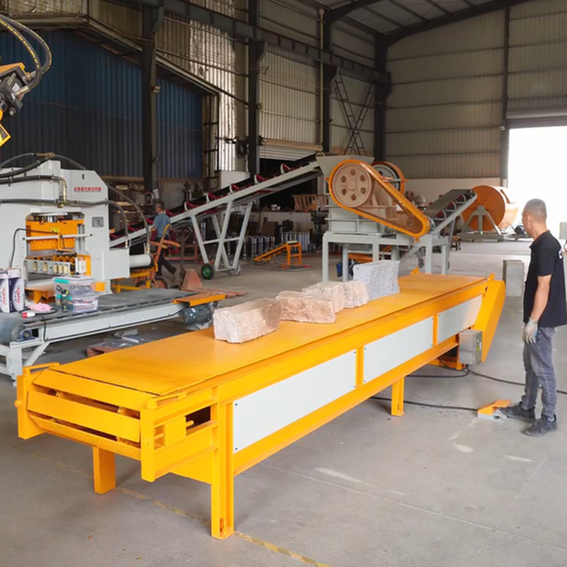 Automatic Table Top Convey Belt for Stone Splitter