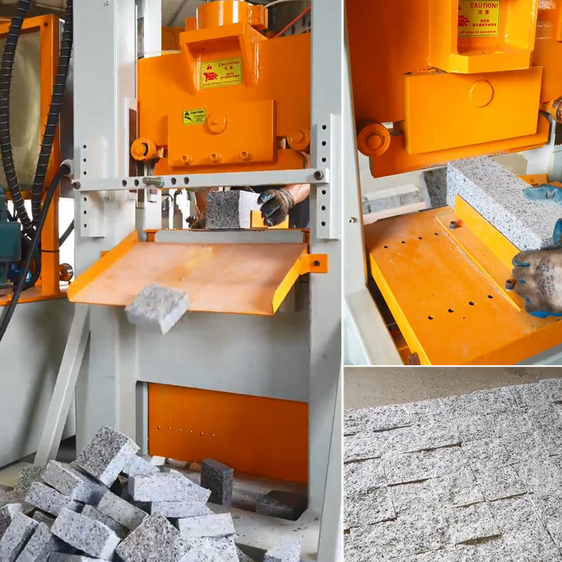 Cubes Slitting Stone Splitting Machine