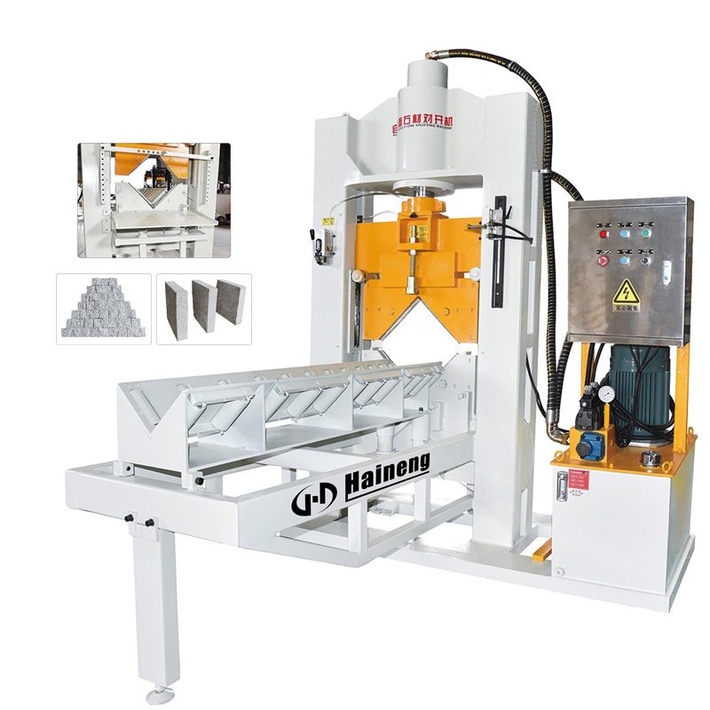 Hydraulic Cubes Stone Splitting Machine
