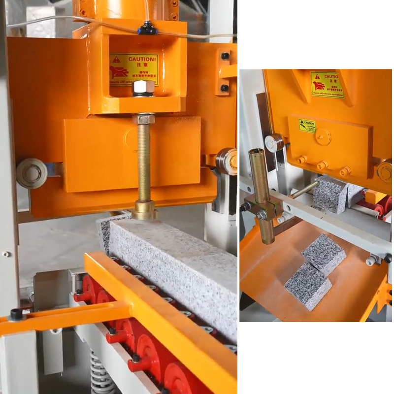 Automatic Two-blade Stone Splitting Machine