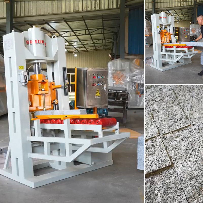 Automatic Two-blade Stone Splitting Machine