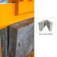 Hydraulic Saw Cut Face Stone Splitting Machine