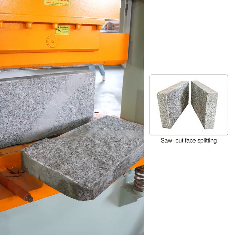 Hydraulic Saw Cut Face Stone Splitting Machine