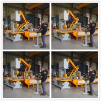 Hydrauliczne ramię robota do rozłupywania kamieni