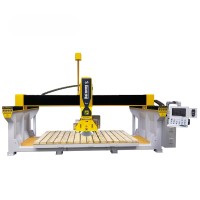 5 AXIS CNC (Heavy Duty) Monblock Stone Bridge Saw Machine