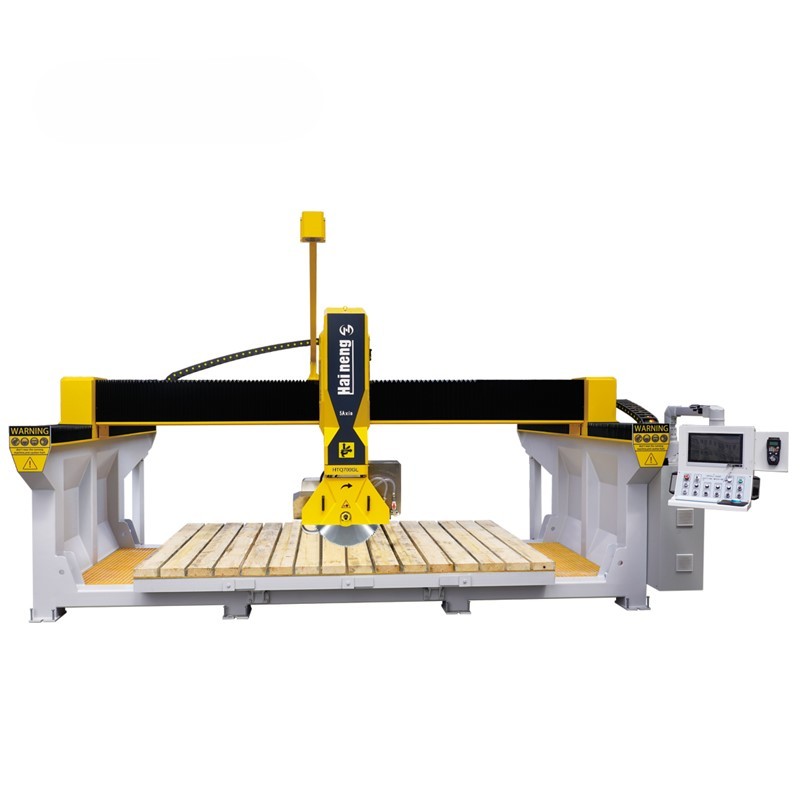 5 AXIS CNC (Heavy Duty) Monblock Stone Bridge Saw Machine
