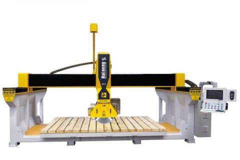 5 AXIS CNC (Heavy Duty) Monblock Stone Bridge Saw Machine