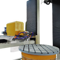 4-Axis CNC Stereo Stone Engraving Machine