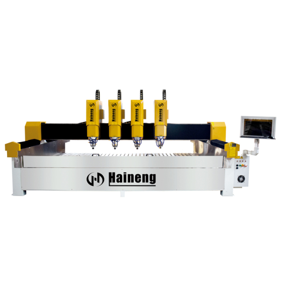 Stone Engraving Machine With Rotarytable Heavy Frame
