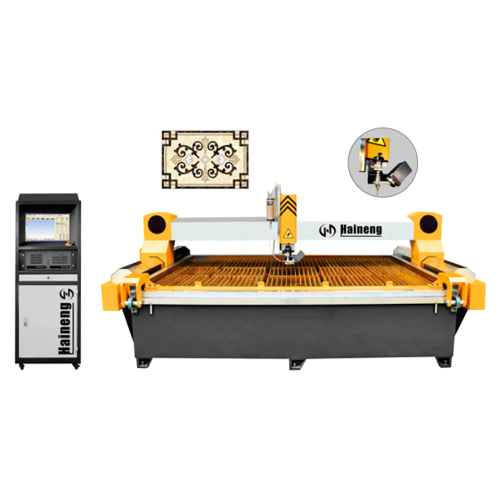 스톤크래프트 대리석 모자이크 CNC 5축 워터젯 절단기