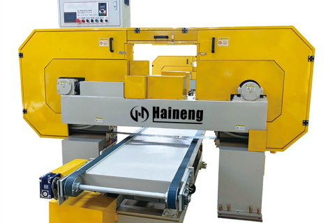 क्षैतिज बैंडसॉ पतली स्लैब विभाजन मशीन