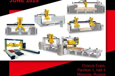 Lawati XIN HAINENG MACHINERY di STONE INDUSTRY 2025 di Moscow!