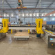 Fabricant de machines de découpe de ponts en pierre à double tête