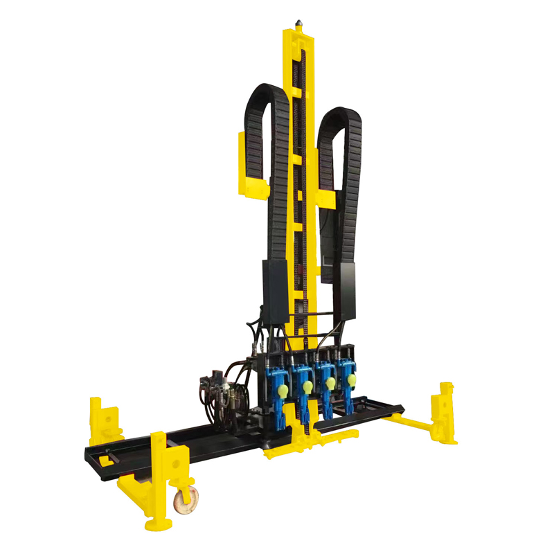 Vertical and Horizontal Hammer Rock Driller
