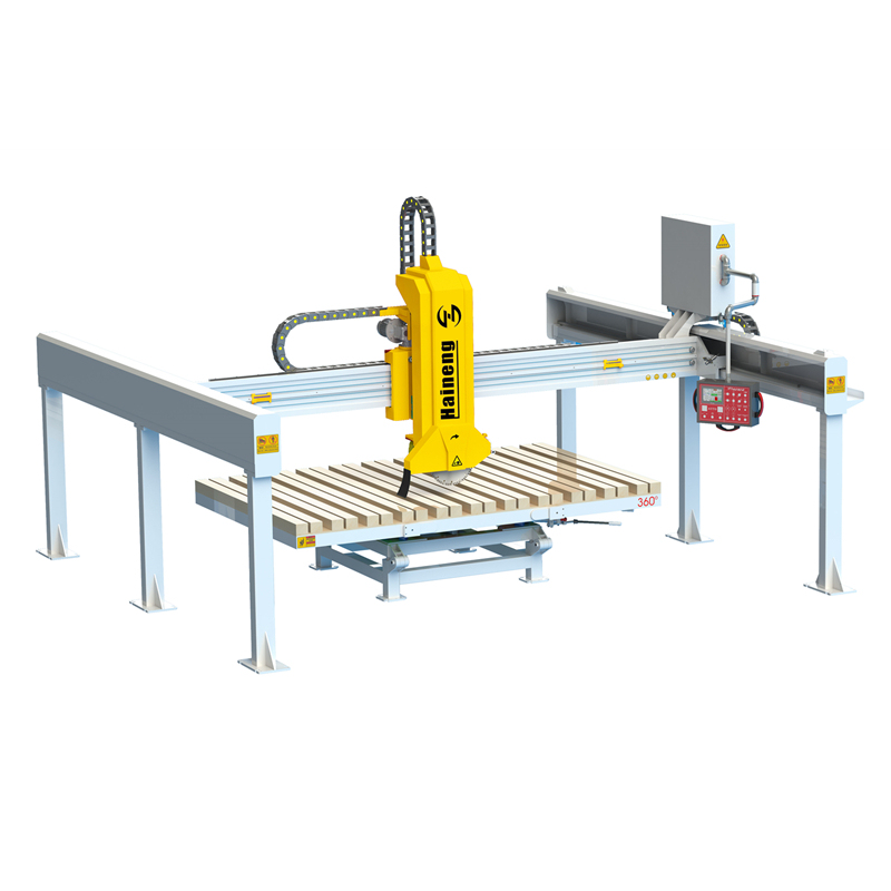 Легкий мостовой отрезной станок для камня