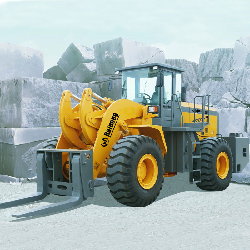 हेवी-ड्यूटी व्हील फोर्कलिफ्ट लोडर