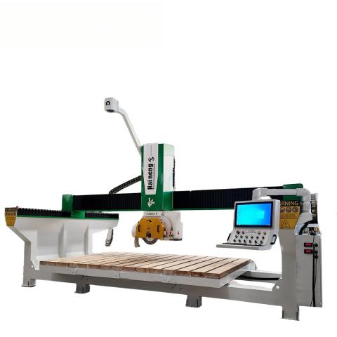 CNC 5 Eksenli Köprü Tipi Taş Kesme Makinesi