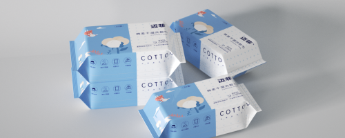 Soft cotton tissue