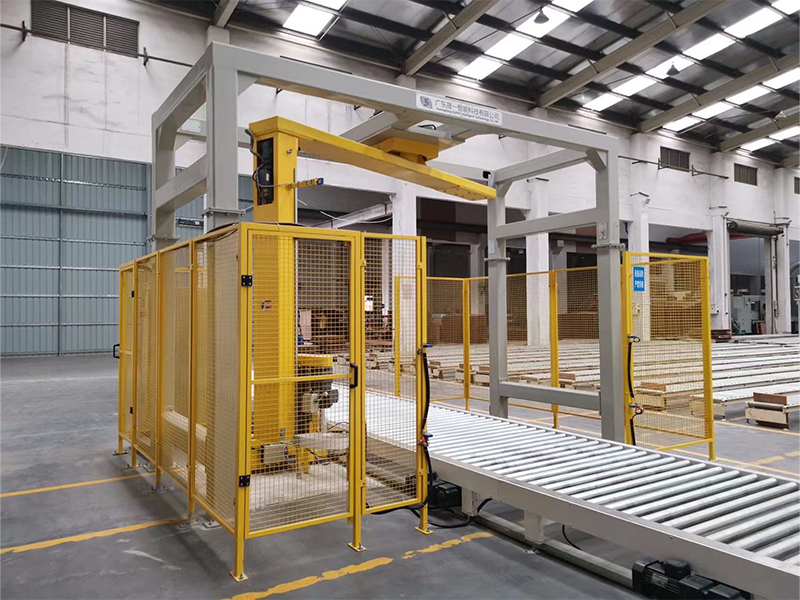 Automatic Carton Rotary Wrapping Machine