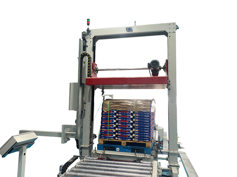 Automatic Carton Pallet Strapping Machine