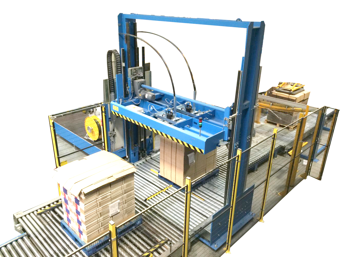 Automatic Carton Pallet Strapping Machine