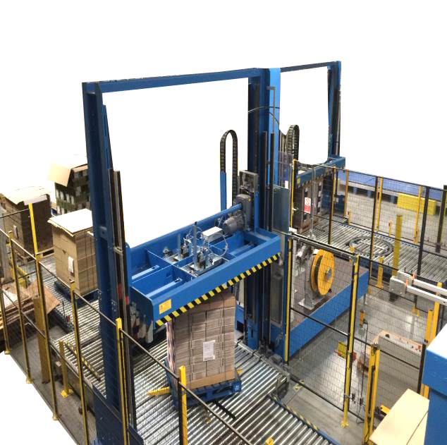 Automatic Carton Pallet Strapping Machine