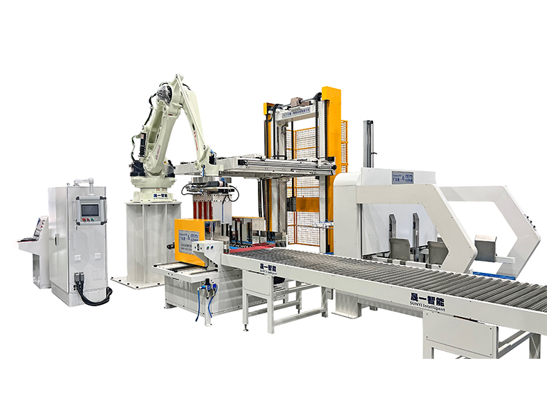 Vedio-Robotic Palletizer