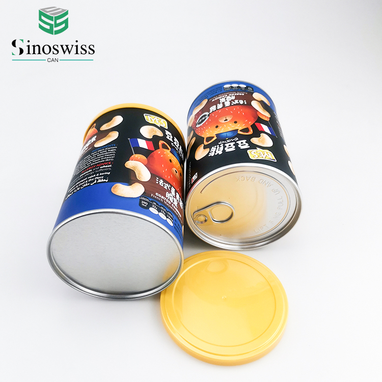 Kraft Paper Tube Food Packaging For Nuts