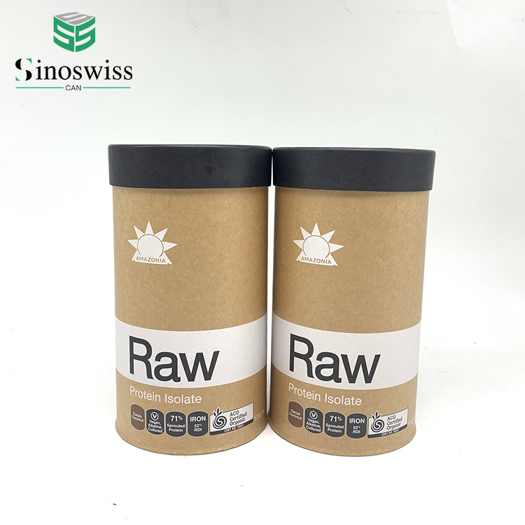 Eco Friendly Powder Cardboard Tube Packaging