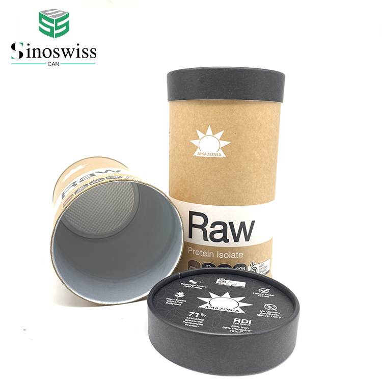 Eco Friendly Powder Cardboard Tube Packaging