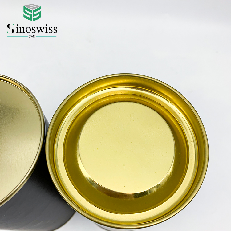Coffee Tin Can Cylinder Packaging Tube