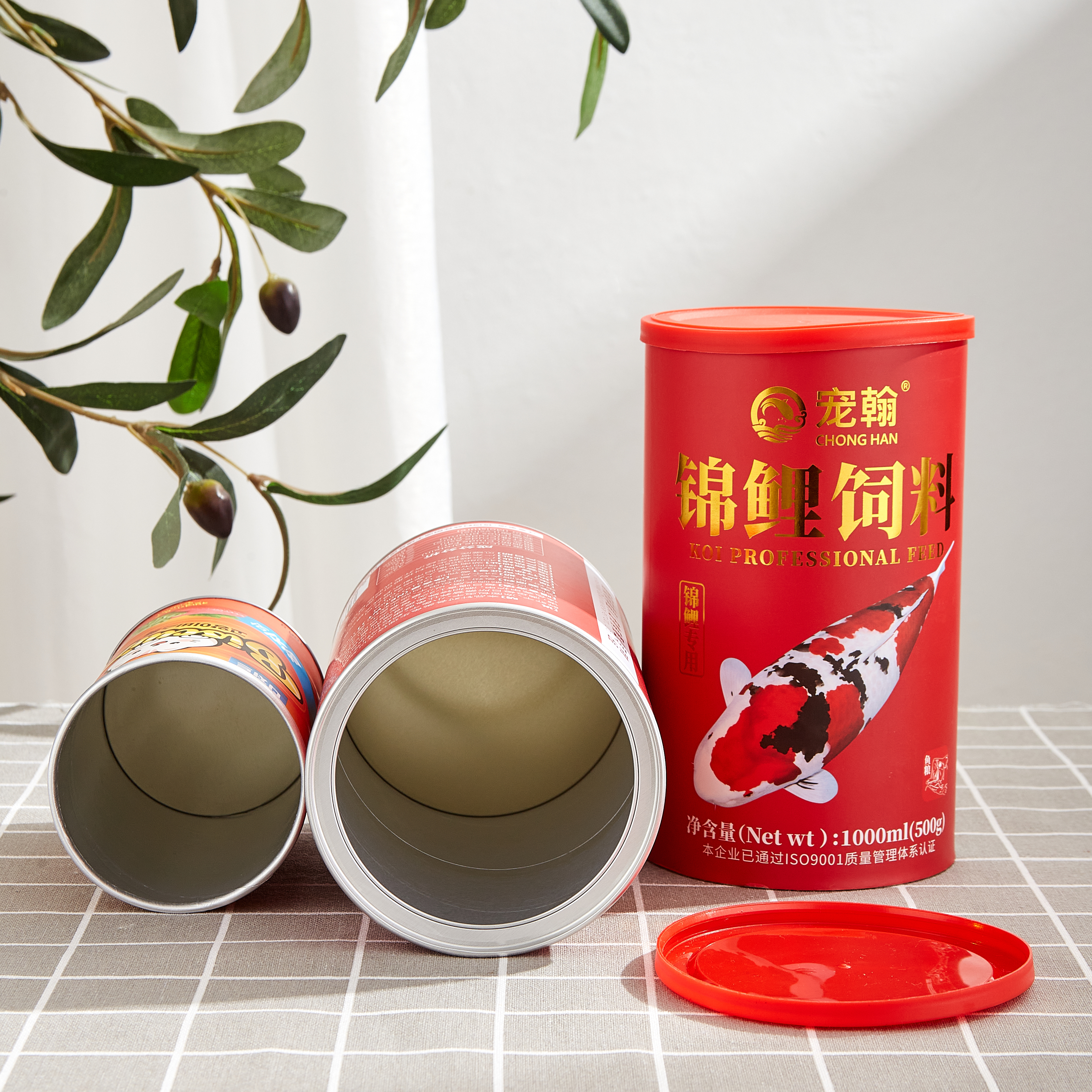 Food Grade Tube Pet Food Cans Packaging