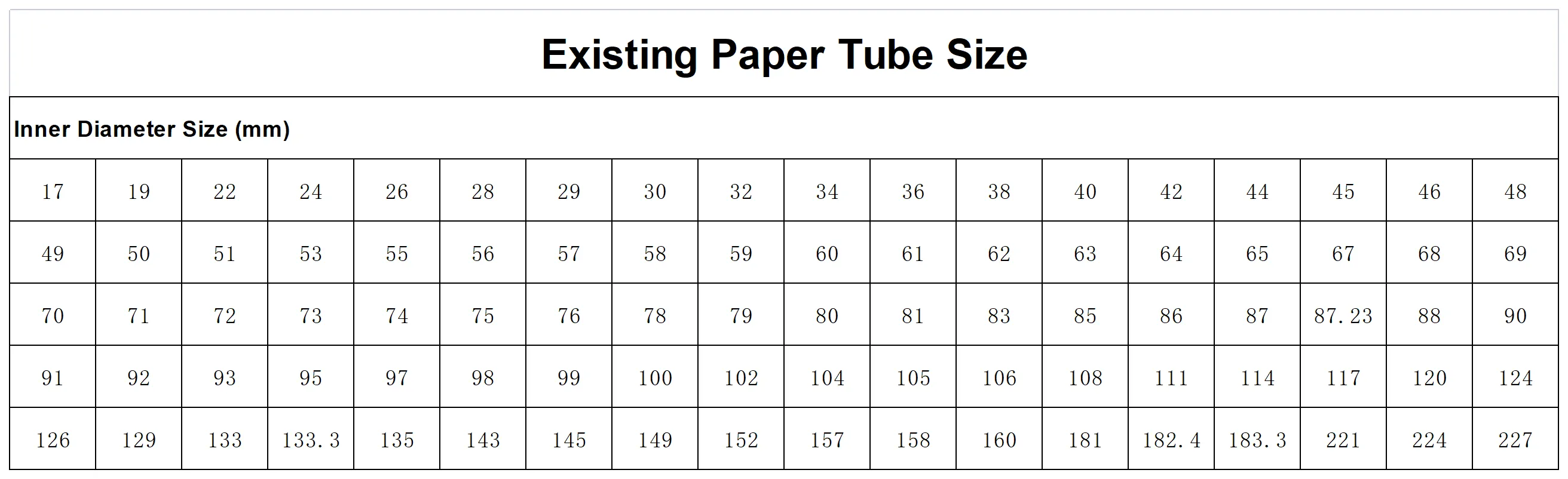 cylinder paper tube