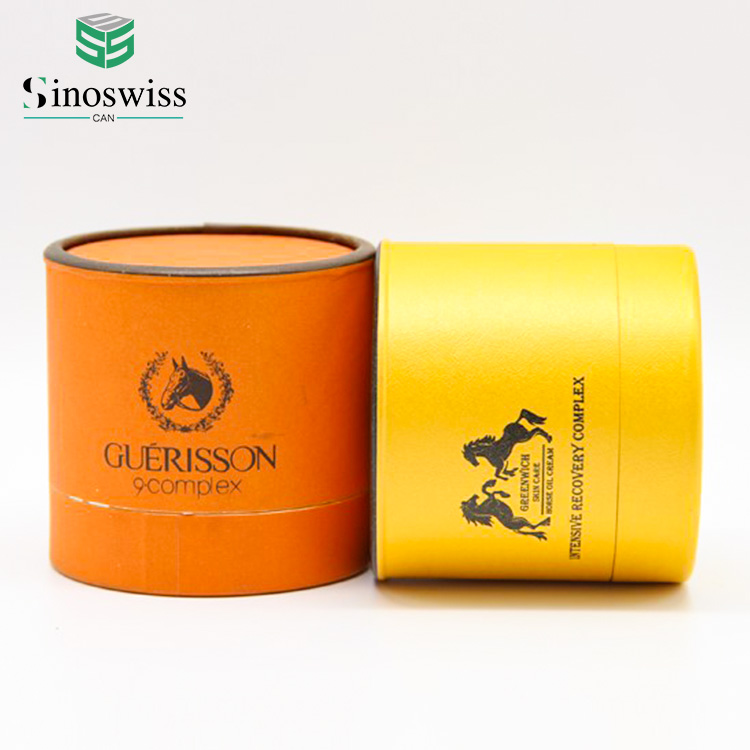 Round Paper Tube Cosmetic Packaging