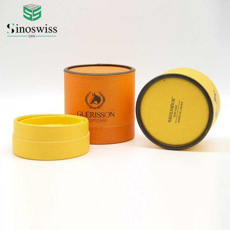 Round Paper Tube Cosmetic Packaging