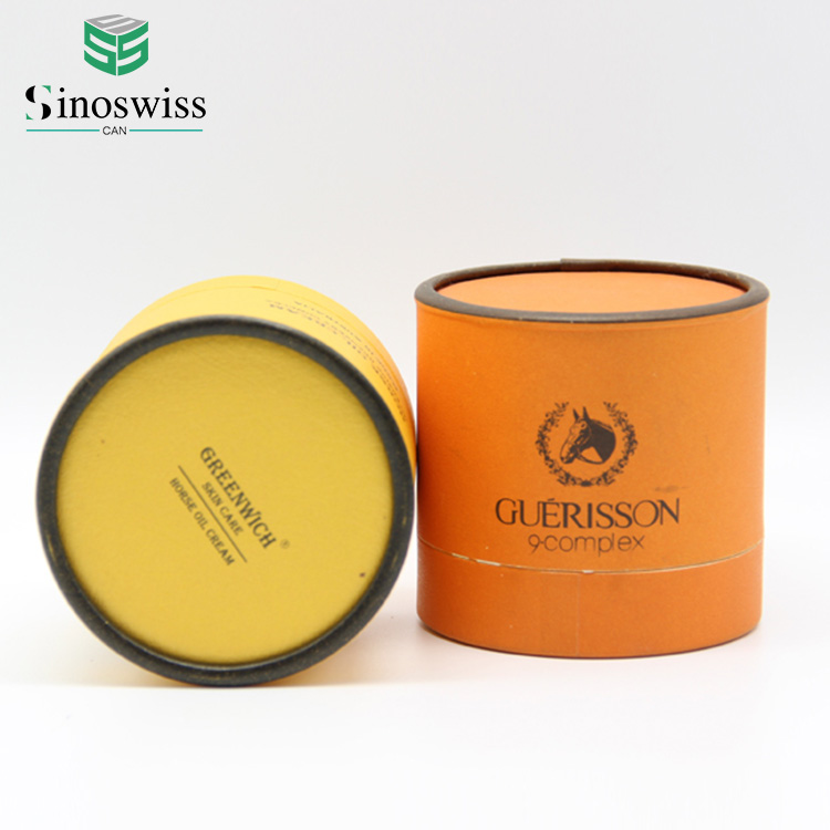 Round Paper Tube Cosmetic Packaging