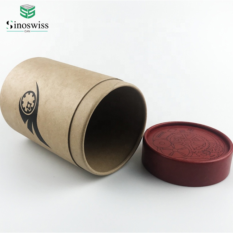 Eco Friendly Empty Paper Tube Packaging