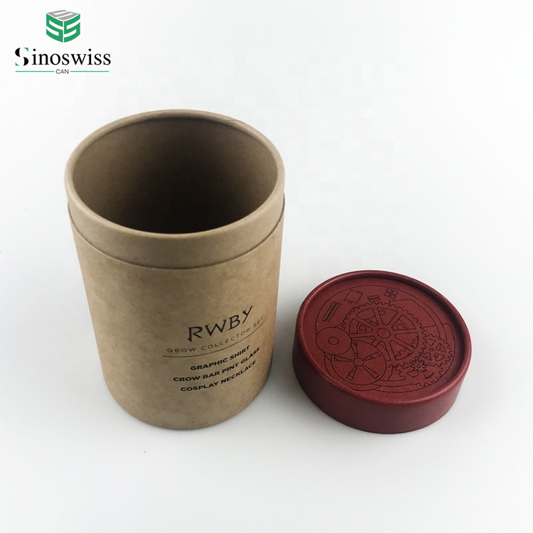 Eco Friendly Empty Paper Tube Packaging